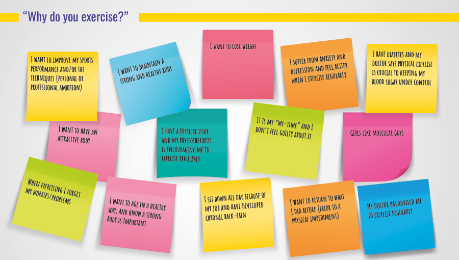 R-Evolution interview question: Why do you exercise?