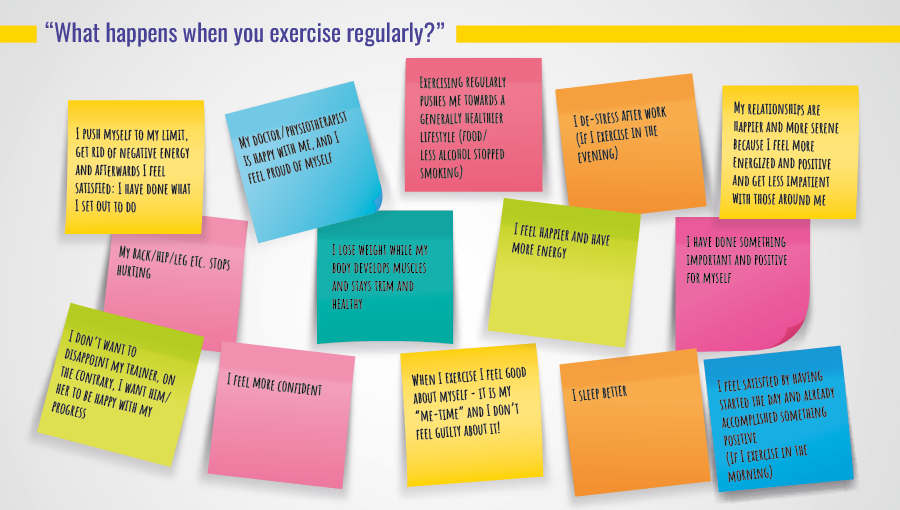 R-Evolution interview question: What happens when you exercise regularly?